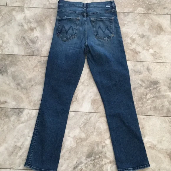 MOTHER HIGH RISE SWOONER RASCAL ANKLE WASH EUC Jeans SIZE 28 - Picture 13 of 13